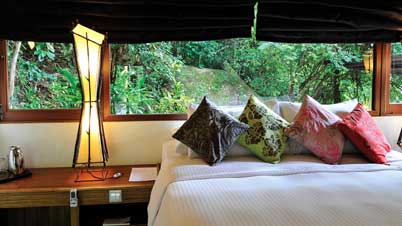 Jungle Luxe Sarang Japamala Room